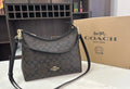 Brown & Black Shoulder Bag