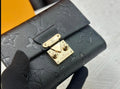 Small Black LV wallet