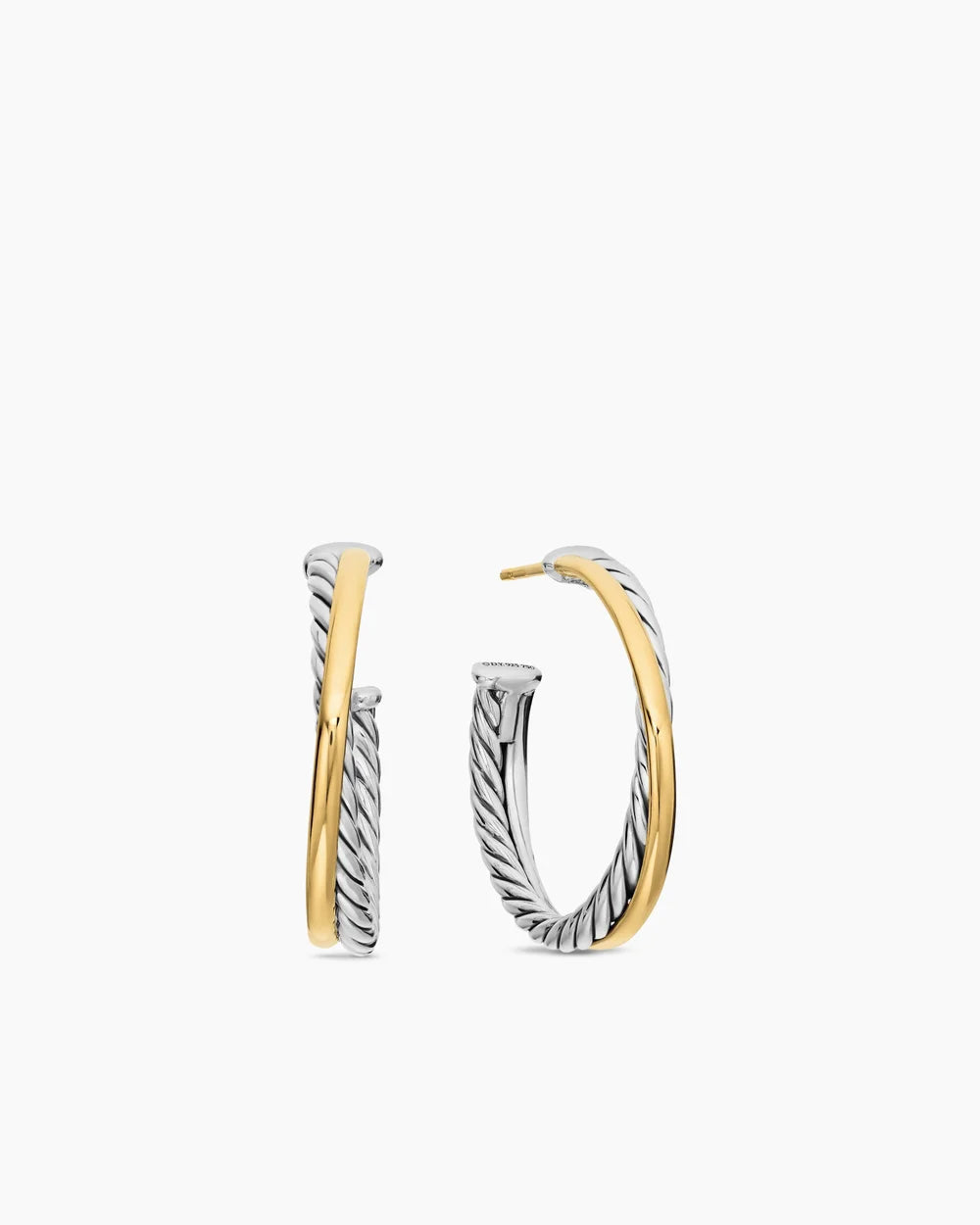 Yurman Two-Toned Earrings